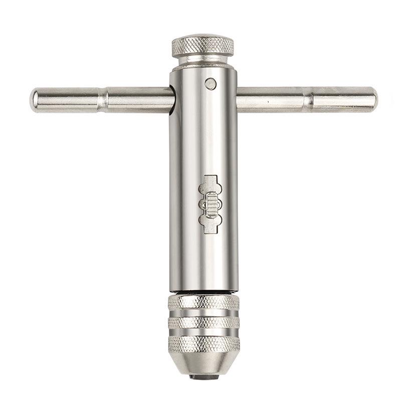 Adjustable Ratchet Hand Tap Wrench: M3-M8 Forward/Reverse Manual Tapping Tool