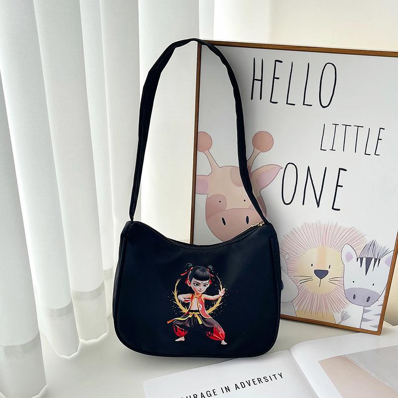 

2025 тренд новый мессенджер анимация периферия маленький рюкзак сумка-тоут сумка через плечо работа поездки школьный рюкзак