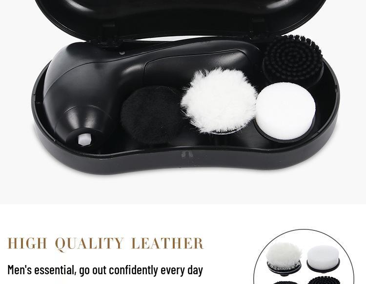 Portable Electric Shoe Polisher: Handheld Auto Oiling & Leather Maintenance Brush