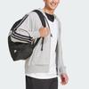 Adidas Essentials 3-Stripes French Terry Full-Zip Hoodie Medium Grey Heather/Black Men Streetwear JE6338