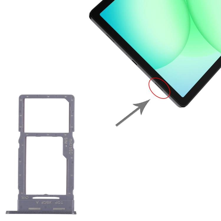 Pro Galaxy Tab A11+ SM-X236/X230 Originální zásobník na SIM + Micro SD kartu