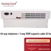 Telecom Rack-mount 48-Channel Phone & Ethernet Optical Transceiver