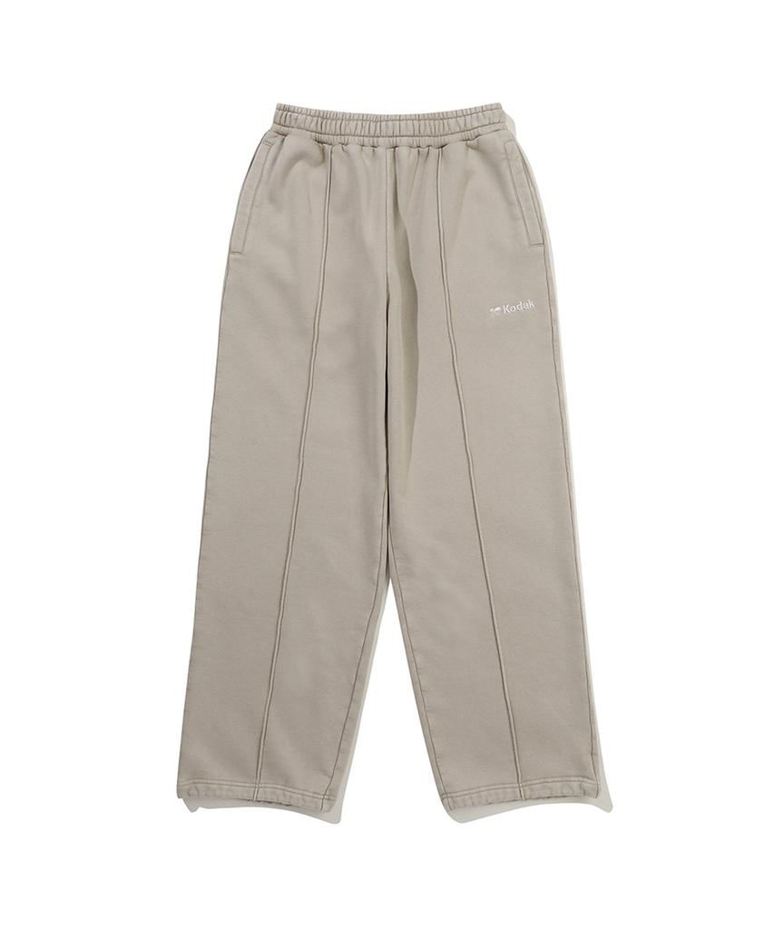 KODAK Essential Snow Wash Brushed Straight Pants Beige