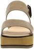 JILL STUART SHOE Women's Platform Backstrap Sandals 6405 BG Size 24.5cm E
