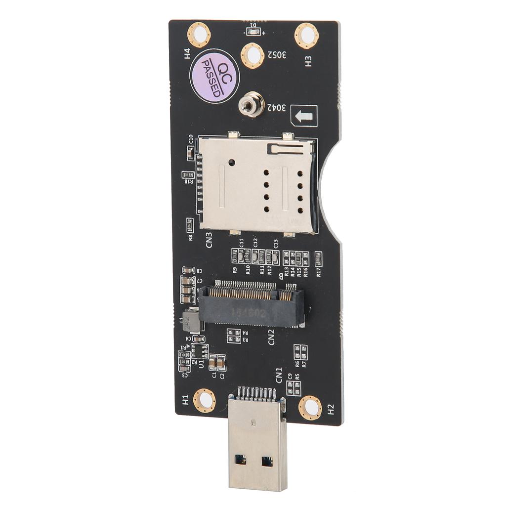 M.2 To USB 3.0 Adapter Riser Card with SIM Card Slot Computer Accessories Key B NGFF