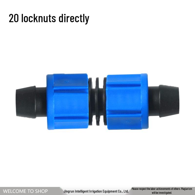 16-teiliges Tropfbewässerungs-Zubehörset: Verbinder, Sprinkler, Band und T-Stücke für die landwirtschaftliche Bewässerung