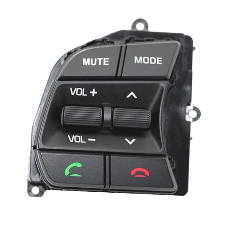 96700-C1510 Steering Wheel Switch Volume Button For Sonata LF 2015-2018 Car Bluetooth Phone Music Buttons Black Left