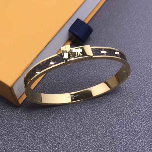 Europäisches & Amerikanisches Vintage Lederarmband mit Farbverlauf und Schloss-Design