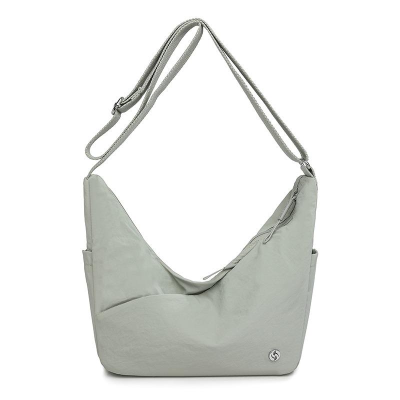 Lässige und leichte Umhängetasche Damen Sommer neu hochwertig Arbeits-Nylon-Pendler-Tasche Sport-Schultertasche