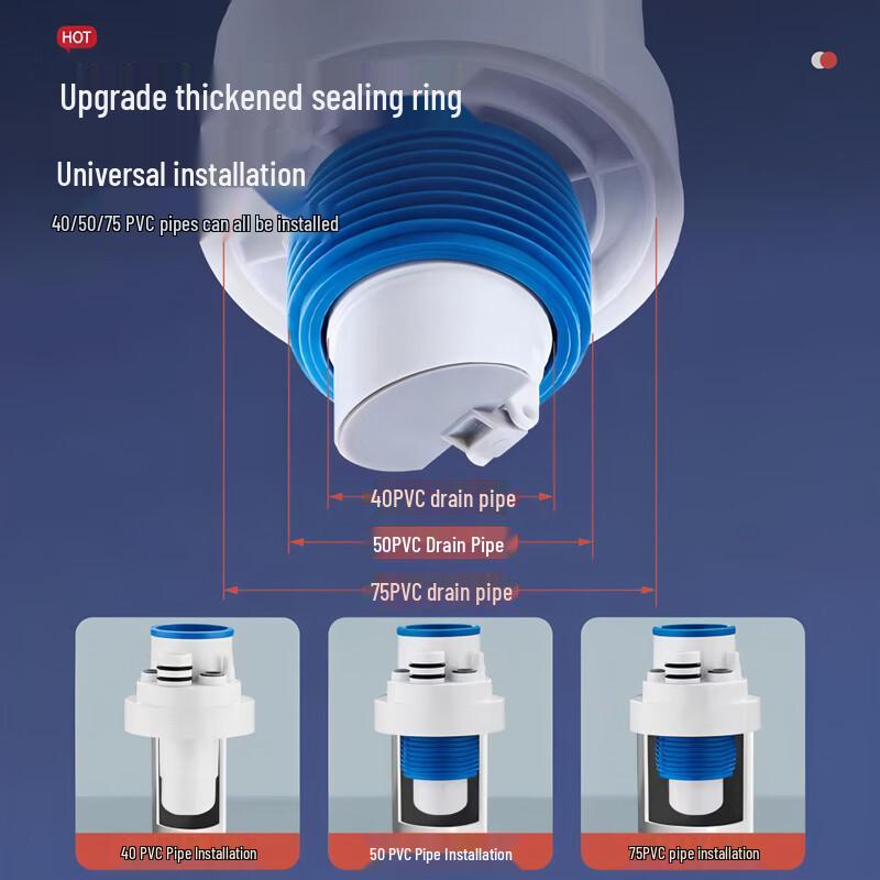 Xuanyong Kitchen Drain Pipe Four-Way Filter Connector
