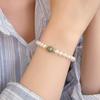 Bracelet Perle Irregulière Forme Spéciale Française Bracelet Femmes Niche Luxe Léger Exquis Doré Demi-Bracelet Bracelet Accessoires