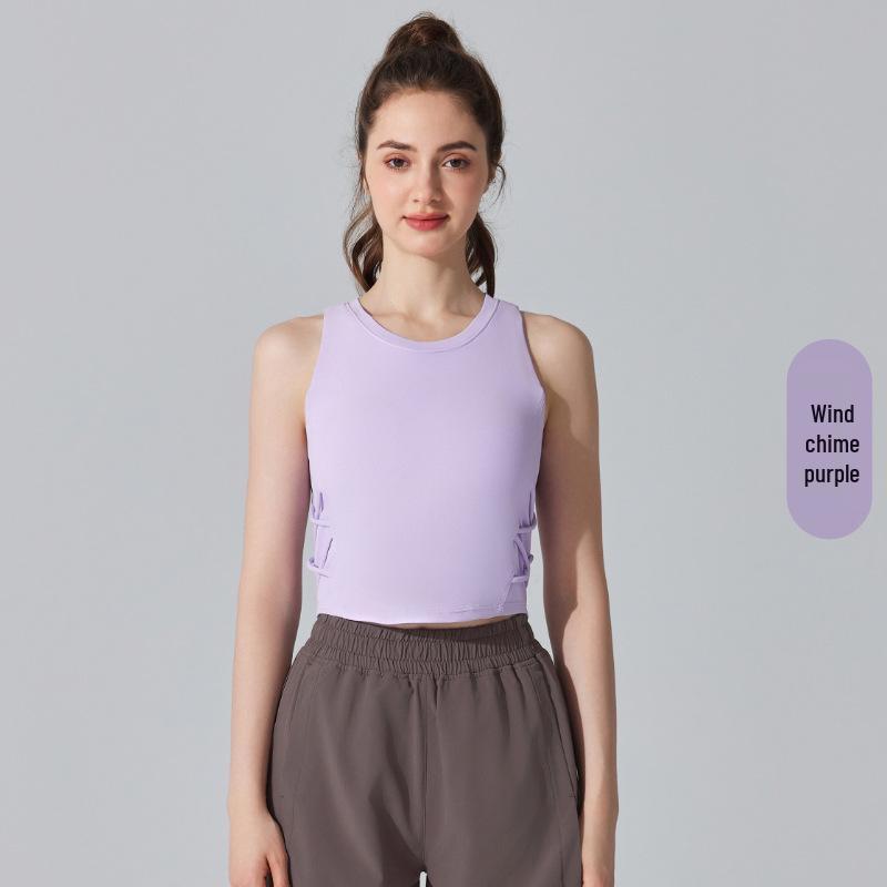 

Антибактериальная майка для йоги со встроенными вкладышами для фитнеса и бега Extra Large