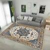 Retro Persian Style Carpet for Living Room Home Decoration Luxury Lounge Rug Soft Bedroom Carpet Non-slip Bedside Mats Washable