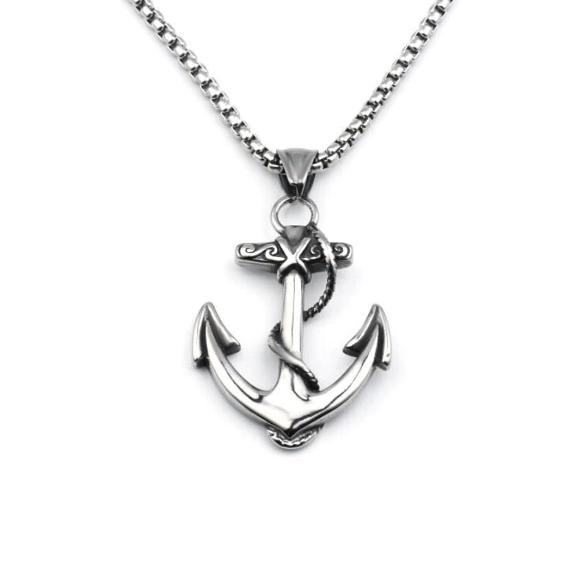 Trendy Hip Hop Street Dance Necklace Accessories Men's Nightclub Accessories Titanium Steel Necklace