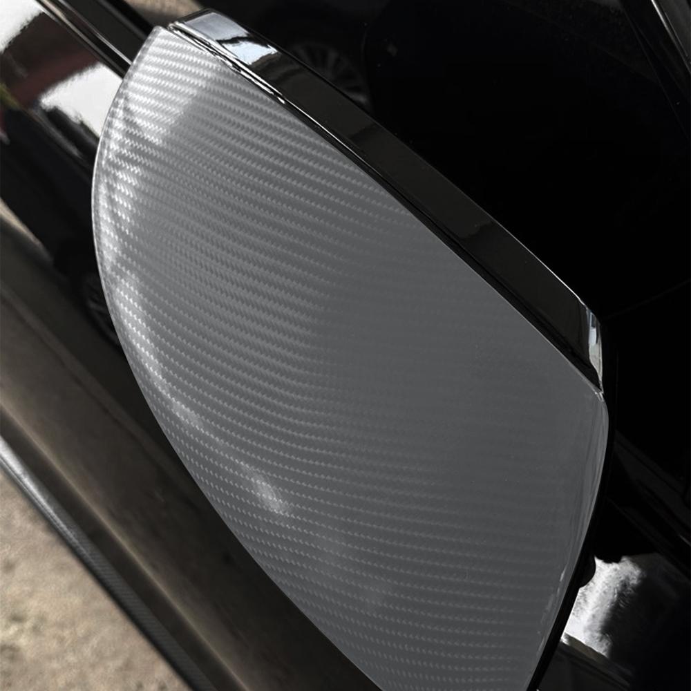 4D Carbon Fiber Grey Car Wrap Film Car Sticker Color Change Vinyl Film Bubble Free Decoration Decal Auto Motorcycle Accessories