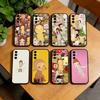 Cute Y-Yoshitomo N-Nara Phone Case For Samsung Galaxy A73,A72,A71,A70,A53,A52,A51,Soft Silicone Black Cover
