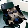 Alpha Sigma Wolf Cool Kissenbezug für Sofa-Dekor Auto Büro Zimmer Druck Kissenhülle Dekorationen und Schutz
