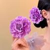 Mode Pfingstrose Blume Haarspange Blumen-Haarnadeln Haarspangen Simulation Blume Mädchen Frauen Kopfschmuck Zubehör