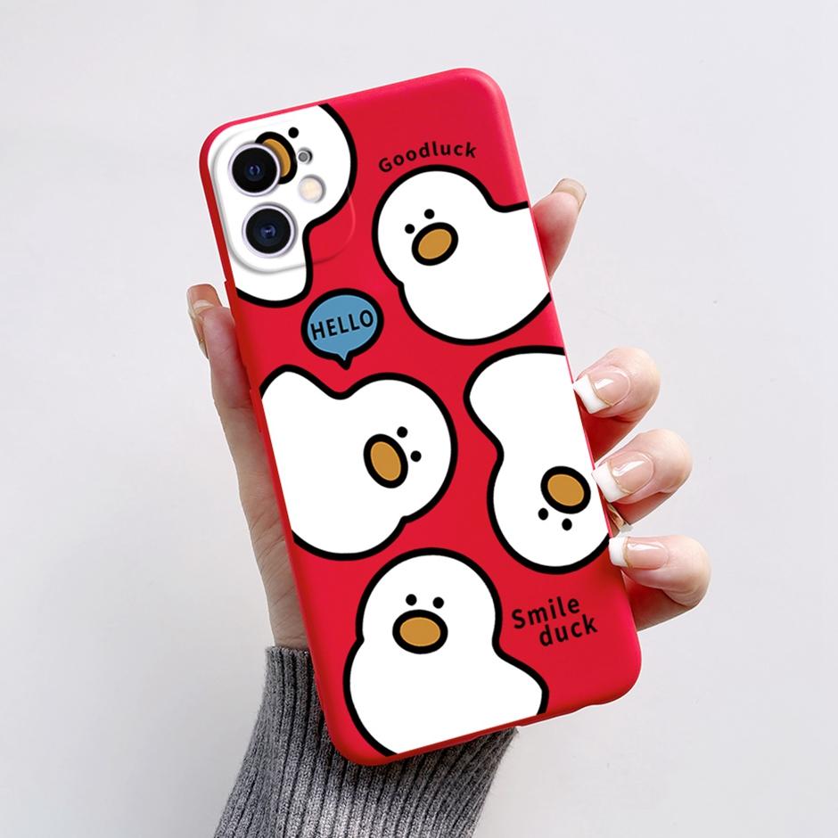 Cartoon Case For iPhone 12 Mini Mobilie Phone Soft Silicone Protective Covers For iPhone 12Mini Shockproof Fashion item Housings