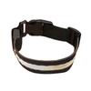Mode LED Hund Haustier Nacht Sicherheits Halsband Blinkend Leuchtend Nylon Halsband Band