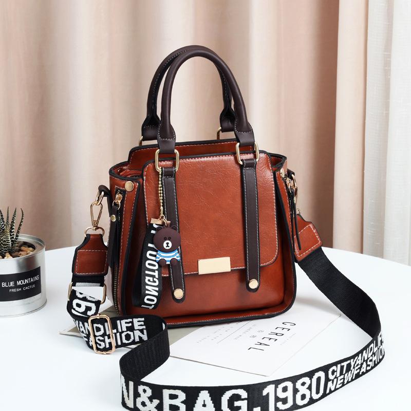 Luxus-Marken-Designer-Damenhandtasche, klassische Retro-Umhängetasche, modische PU-Umhängetasche, kleine quadratische Tasche für den Stadtverkehr
