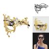 Metallic Masquerade Mask For Parties And Halloween Sensual And Exquisite Design