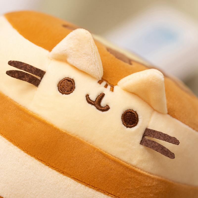 Cute Simulated Cat Doll Plush Toy Anime Cat Soft Home Decoration Tabletop Bedroom Decoration Kids Toy Series Accessories Gift