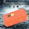 EDC Outdoor Survival Waterproof Equipment Sealed Box Dustproof Pressure Proof (Orange Big)