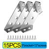 Wholesale Furniture Corner Connector Stainless Steel Angle Code for Cabinet Angle Shelf Support Fixed Brace Kits with Screw