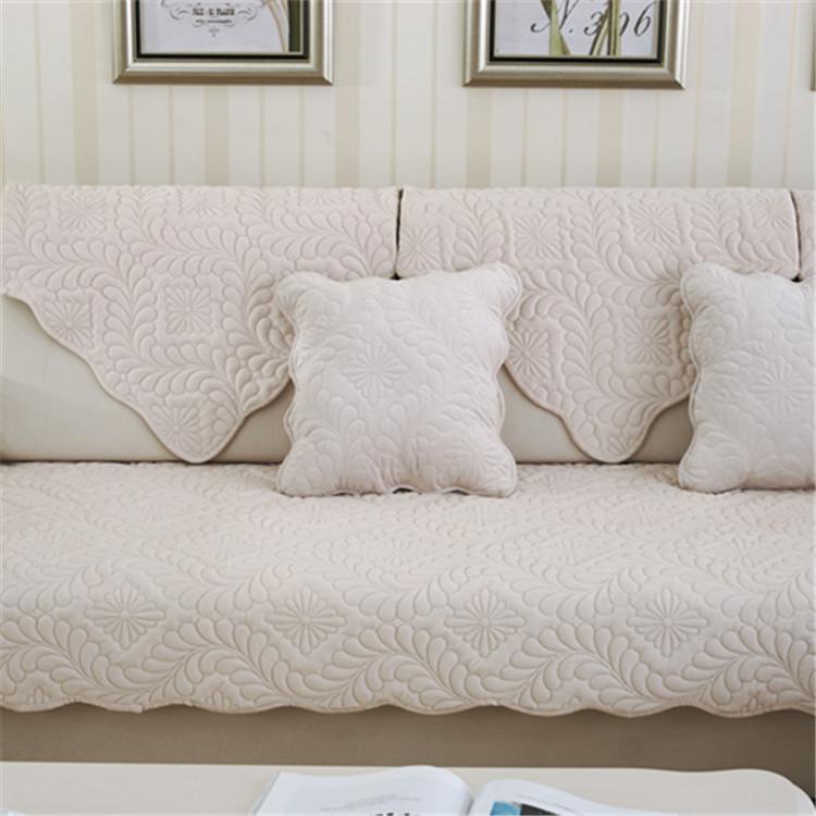 

Winter Short Plush Sofa Cushion Soft Fabric Four Seasons Modern Living Room Leather Sofa Towel 70*70cm