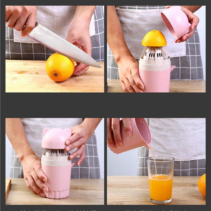 Ręczna wyciskarka wielofunkcyjna do soku pomarańczowego, cytrynowego, arbuzowego, ze słomy pszenicznej, wyciskarka do użytku pozytywnego i negatywnego, narzędzie kuchenne