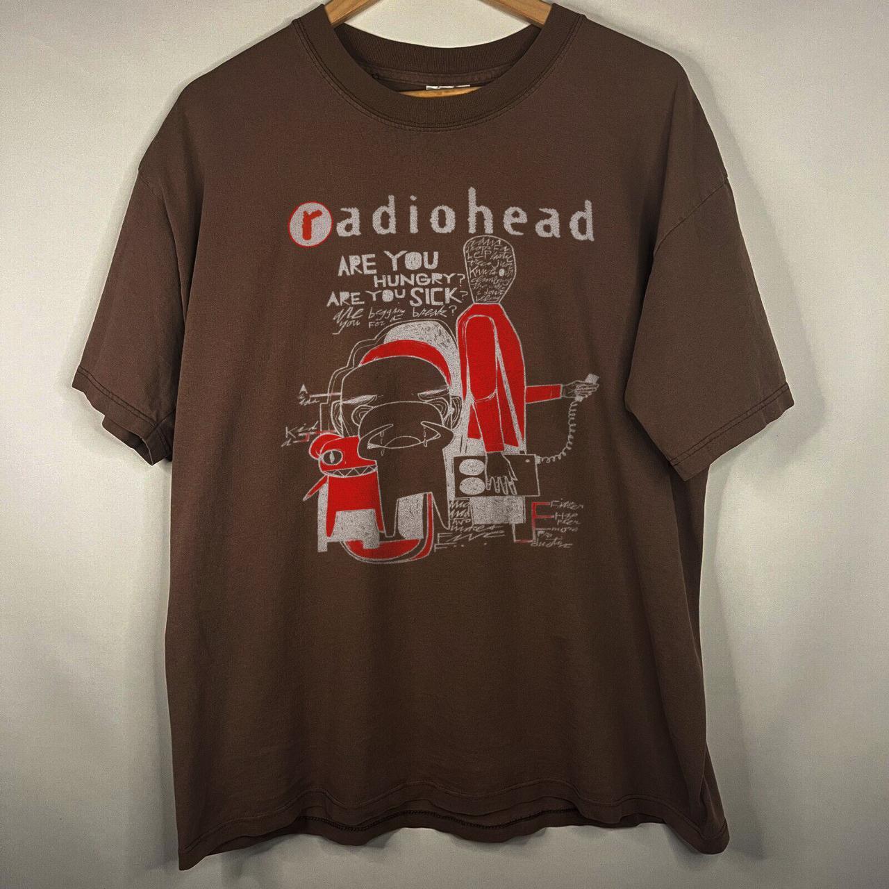 Radiohead Band Shirt Radiohead Classic Style Unisex Tshirt Reprint S5XL KH7250 S
