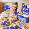 Kids' Pretend Play Repair Tool Box with Electric Drill and Screws
