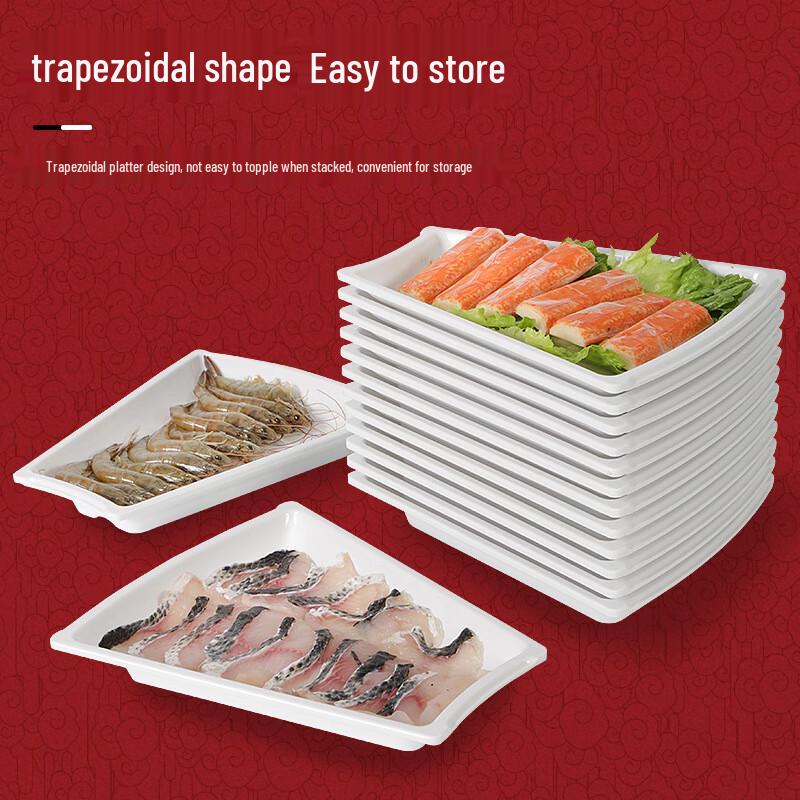 A5 Melamin Bankettplatte Geschirr