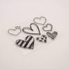1pc Love Heart Transparent Silicone Clear Rubber Stamp Sheet Cling Scrapbooking DIY