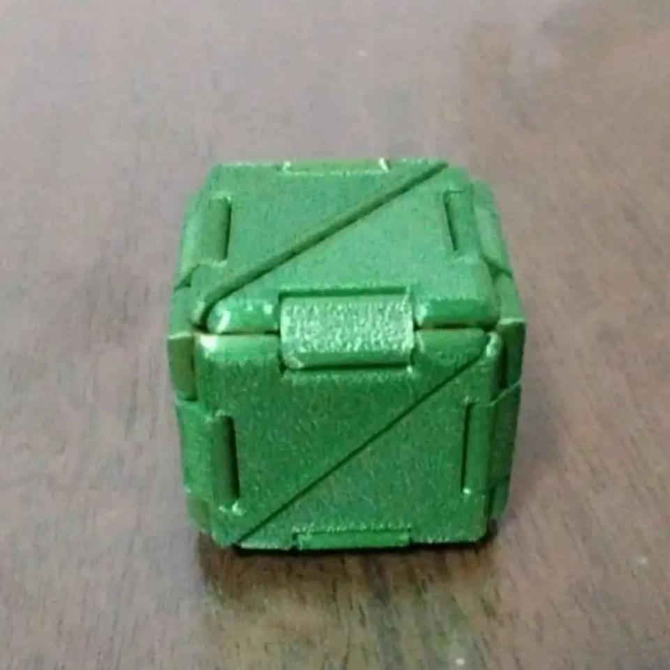 3D Printing Variety Geometric Changeable Magic Cube Anti Stress 3D Hand Flip Puzzle Cube Kids Stress Fidget Toy