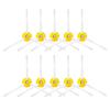 4 10pcs Side Brush For 800 900 Series 850 860 870 880 Vacuum Cleaner Plastic Replacement Parts Corner Cleaning Accessories