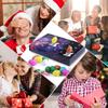 24 Christmas Countdown Calendar Gift Box Children's  Stone Rolling  Box Christmas Gift Box