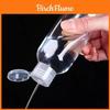 Plastic Cosmetic Bottles With Flip Butterfly Cap For Travel And Storage