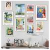 Scandinavian Classic Vintage Wall Art Matisse Monet Fish Garden Water Lilies Poster Prints Home Bedroom Living Room Decoration