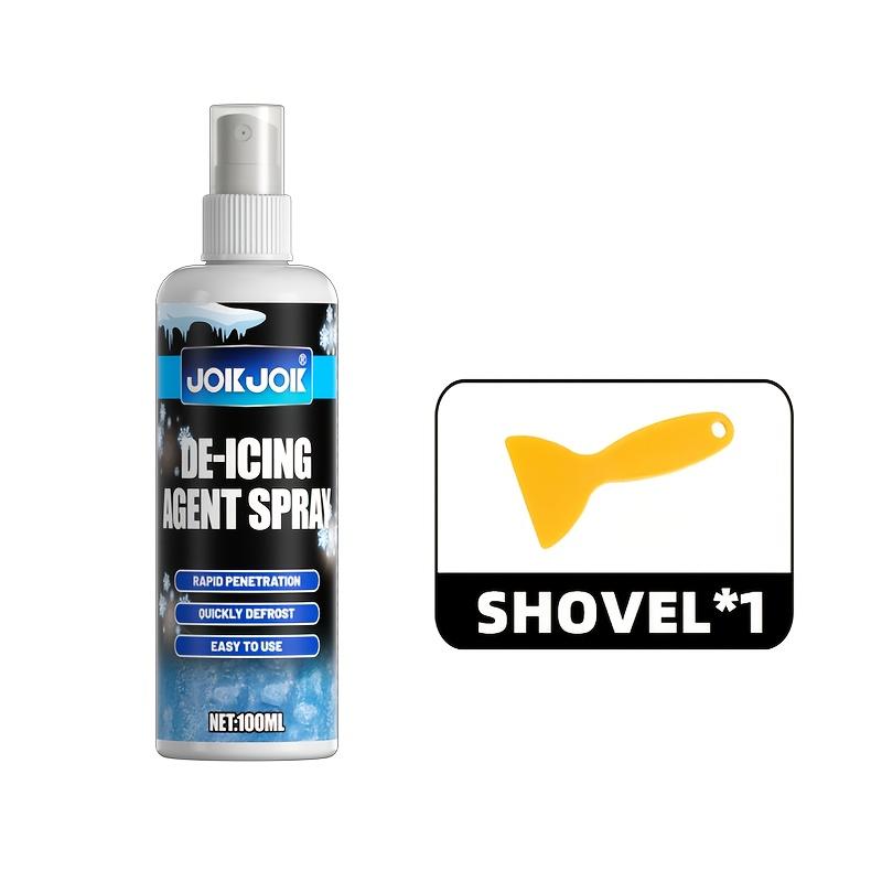 Multifunctional Snow Ice Remover Spray, Quick Thawing & Long-Lasting Protection, Ideal for Car Windshield, Windows,Doors,Mirrors