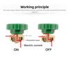 Car Battery Disconnect Switch, Battery Terminal Connector, Multi-Purpose Battery Disconnect Switch for Cars & Trucks