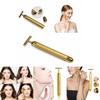 Premium Goldener Gesichts-Massage-Stab Elektrischer Gesichtsmassager Schönheitswerkzeug für Zuhause und Spa-Anwendung