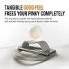 Magnetic Phone Ring Holder Anti Fall Adjustable Kickstand Smooth Skin Touch Universal for Office Hands Free Use