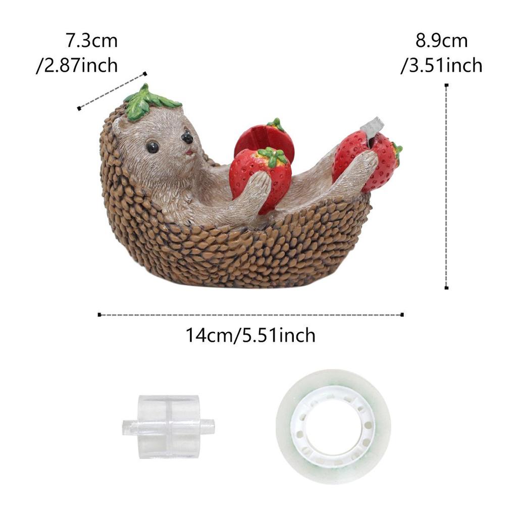 Creative Cute Parrot Tape Dispenser for Office Desk Decor