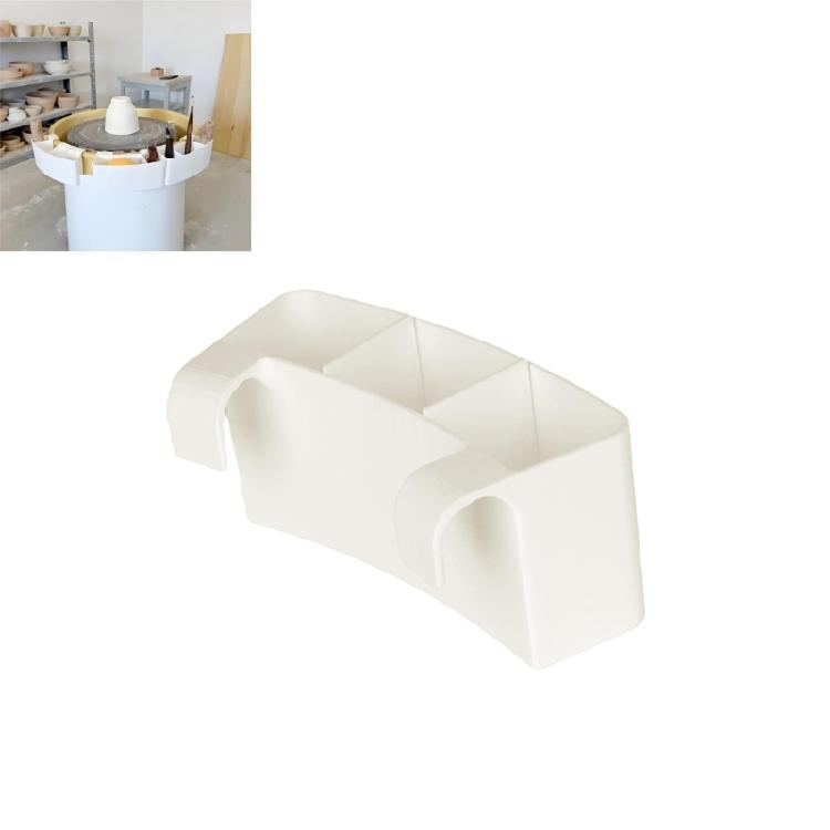 Nonslip Ceramic Craft Tool Organizers Compact Design Space Saving Ceramic Workshop Rack For Art Studios Efficiency