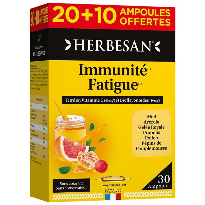 Herbesan Propolis + Gelée Royale 20 + 10 ampoules offertes