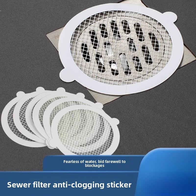 Disposable Drain Cover for Bathrooms: Hair-Proof and Blockage-Resistant Kitchen Insect-Proof Floor Drain Cover