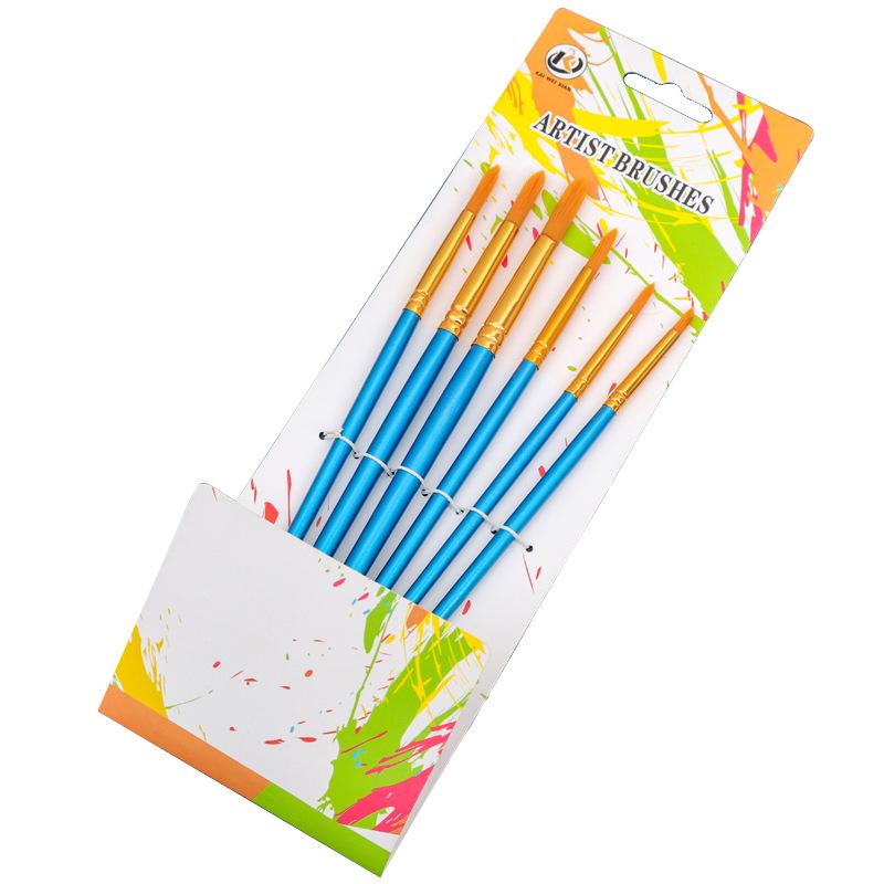 Pearlescent 5-Piece Paint Brush Set for Watercolor, Gouache & Oil Painting Pearlescent Five-Piece Set