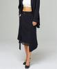 Pille Asymmetrical Skirt [ Pt_Skt01Bk ]